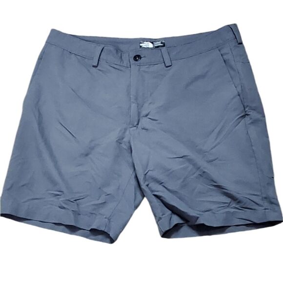 The North Face Gray & Black Pinstriped Shorts - Picture 1 of 5